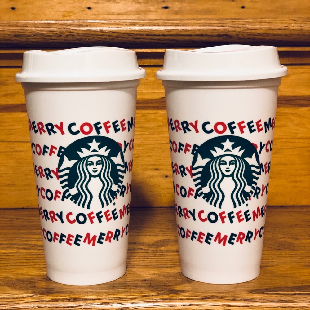 Brand new Starbucks holiday 2019 reusable cup